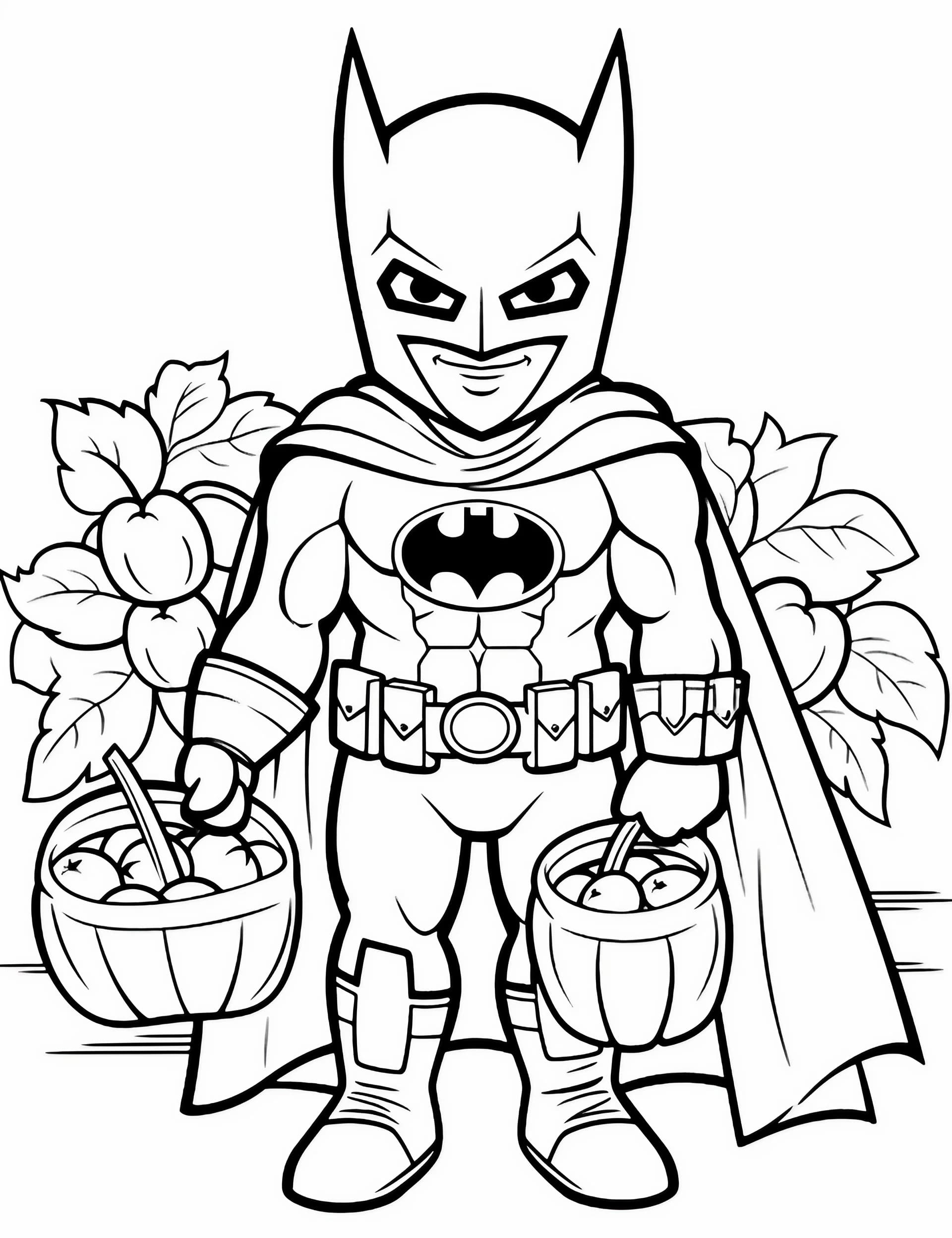 Batman Robin And Batgirl Coloring Pages